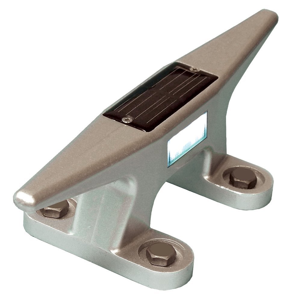 Dock edge solar 8in. Aluminum dock cleat over $150