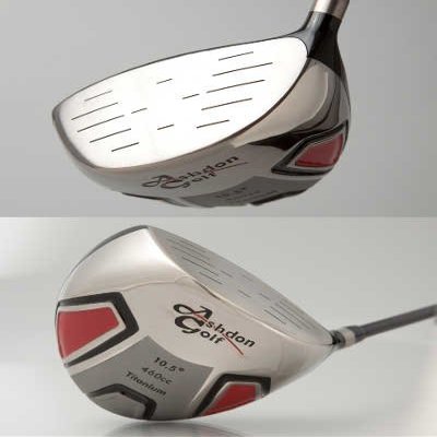 New Ashdon Golf Black Silver Driver, 12.0 Loft, Senior Flex