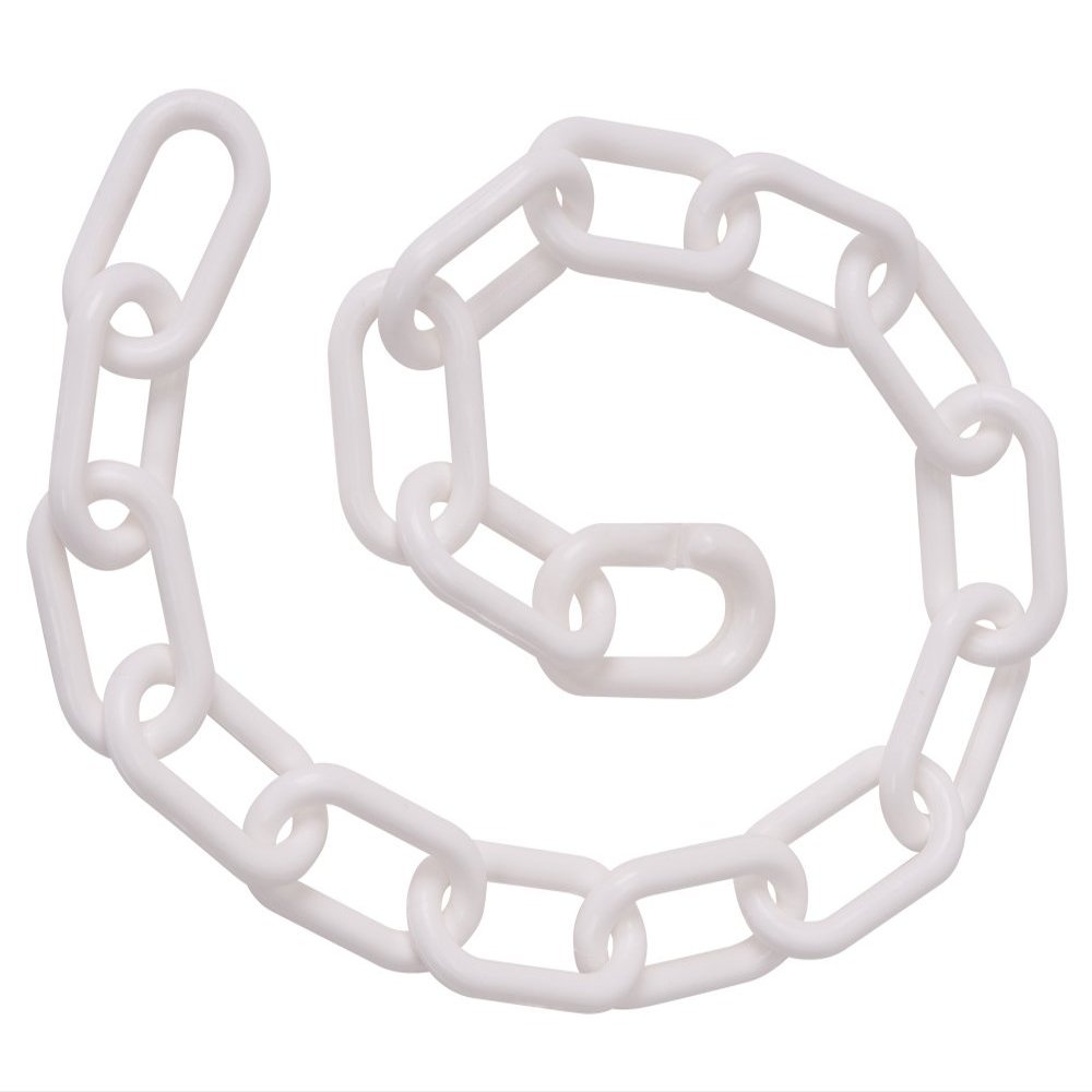 Weaver Leather Plastic Goat Chains, White, Medium/24-Inch