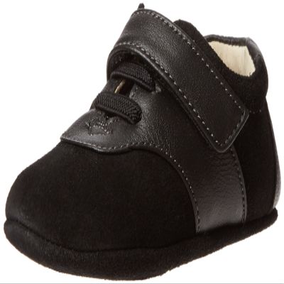 See Kai Run Lucas Saddle Shoe (Infant),Black F12,0-6 Months M US Infant