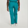 ScrubZone by Landau Women's Tall Full Elastic Waist Cargo Pant, Teal, 2X view 3