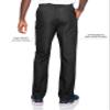 Landau Essentials Relaxed Fit 7-Pocket Elastic Cargo Scrub Pants for Men 8555 view 3