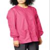 Cherokee Women's Snap Front Warm Up Jacket, Shocking Pink, 4X-Large view 3