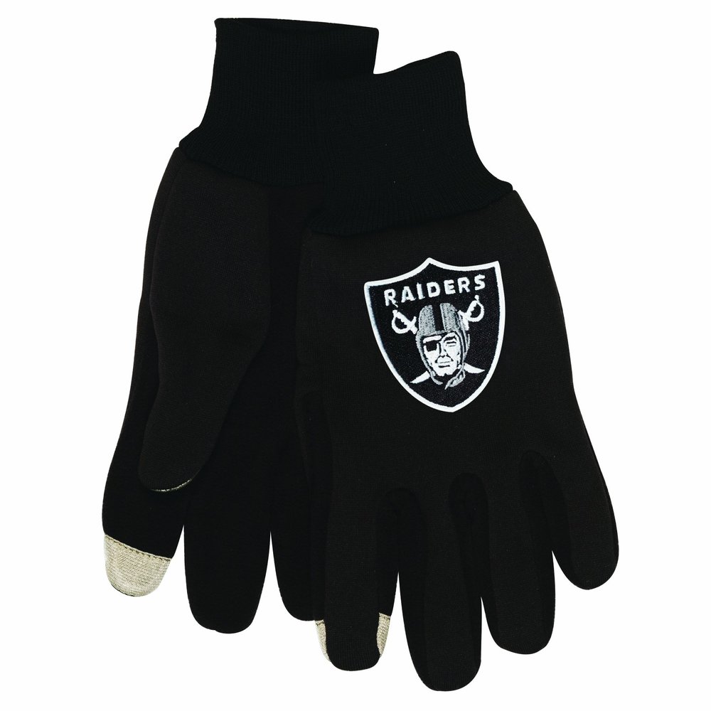 NFL Oakland Raiders Technology Touch Gloves