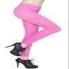 YELETE Pink Footless Tights - One Size, Pink view 1