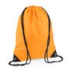 BagBasee Unisex Gym Sack PE Shoe Rucksack Swim Bag Fluorecent Orange view 1