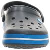 Crocs Unisex-Adult Crocband Clog, Charcoal/Ocean, 9 Women/7 Men view 4