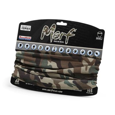 Beechfield Mens Morf Original Snood Scarf Jungle Camoflauge