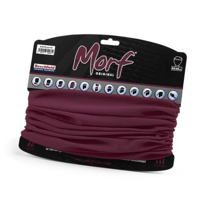 Beechfield Mens Morf Original Snood Scarf Burgundy