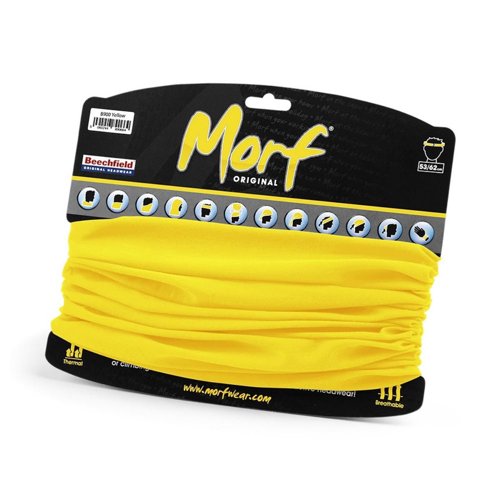 Beechfield Mens Morf Original Snood Scarf Yellow