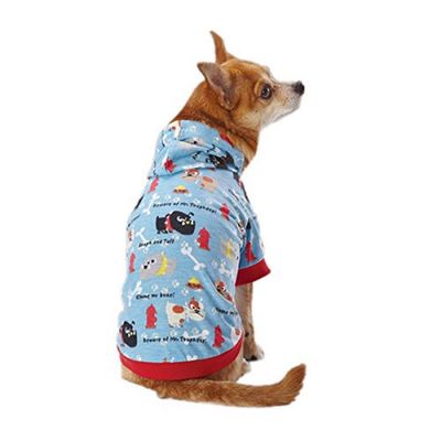 Casual Canine ZM3439 14 19 Toughdog Pullover for Dogs, Small/Medium, Blue