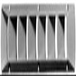 Attwood Louvered Vent, Off-White/Black - 14951