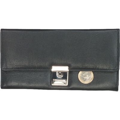 ALASSIO Coin Pouch, Black, 18cm