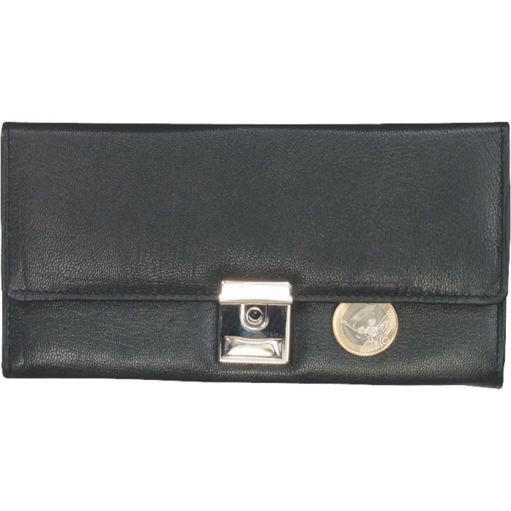ALASSIO Coin Pouch, Black, 18cm