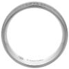 8mm Titanium Wedding Band Ring 4 Grooves Brushed Finish Domed Comfort Fit Size 13.5 view 2
