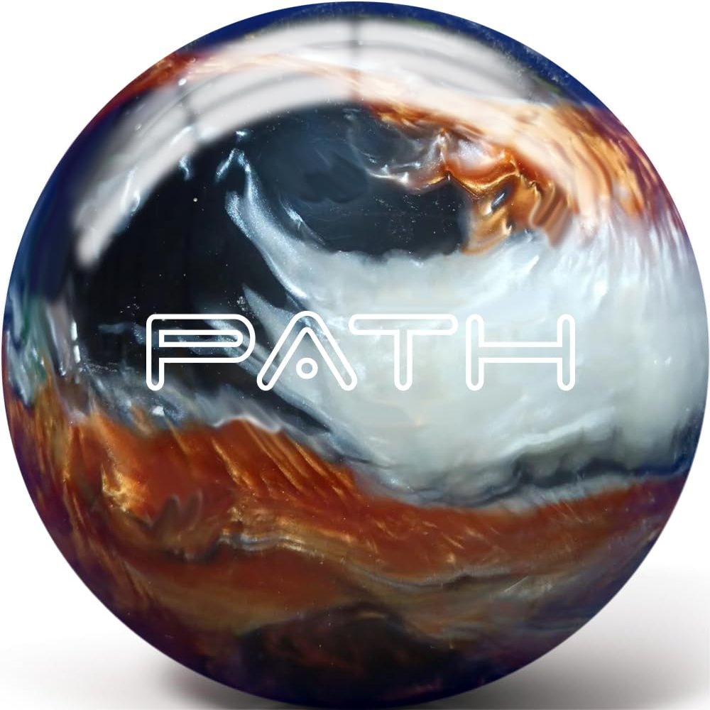 Pyramid Path Bowling Ball (Black/Silver/Caramel 16 Pounds)