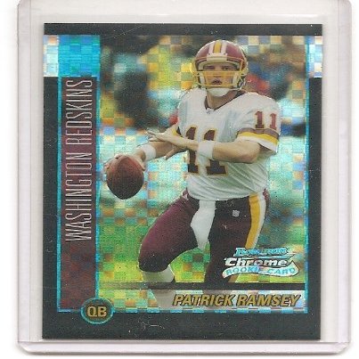 2002 Bowman Chrome Xfractor Patrick Ramsey Rookie Card #123/250