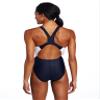 The Finals Women's Reactor Splice Tough Competition Back Swimsuit, Navy/White, 28 view 2