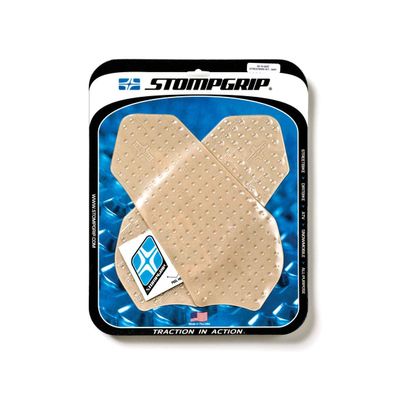 STOMPGRIP Volcano Tank Grips (CLEAR) for 11-23 SUZUKI GSXR750