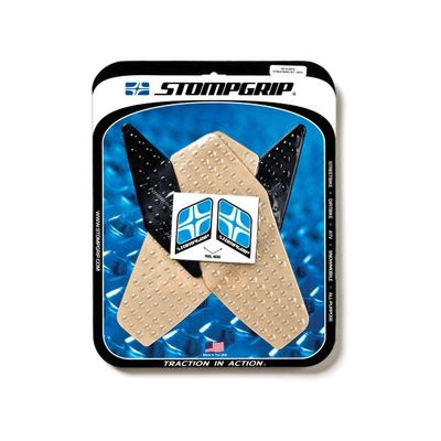 STOMPGRIP Volcano Tank Grips (Clear) for 08-16 Yamaha YZF-R6