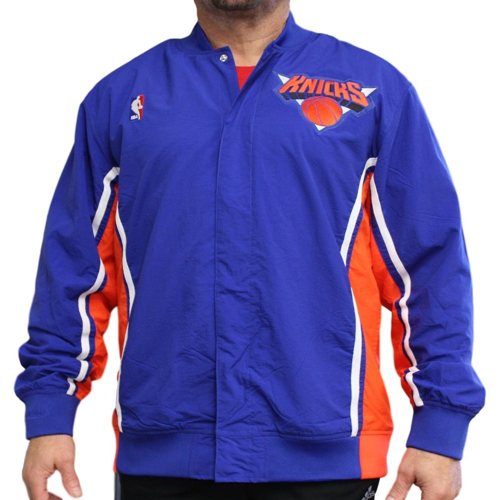 Mitchell & Ness NY Knicks Authentic Warm Up Jacket