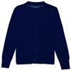 Classroom Big Boys' Uniform Youth Unisex Cardigan Sweater, Navy Blue, Medium view 1