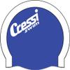 Cressi Bi-Color Silicone Cap, Blue/White view 3