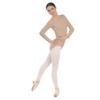 EUROTARD Womens Long Sleeve Leotard with Cotton 10265 (NUDE, MEDIUM) view 1