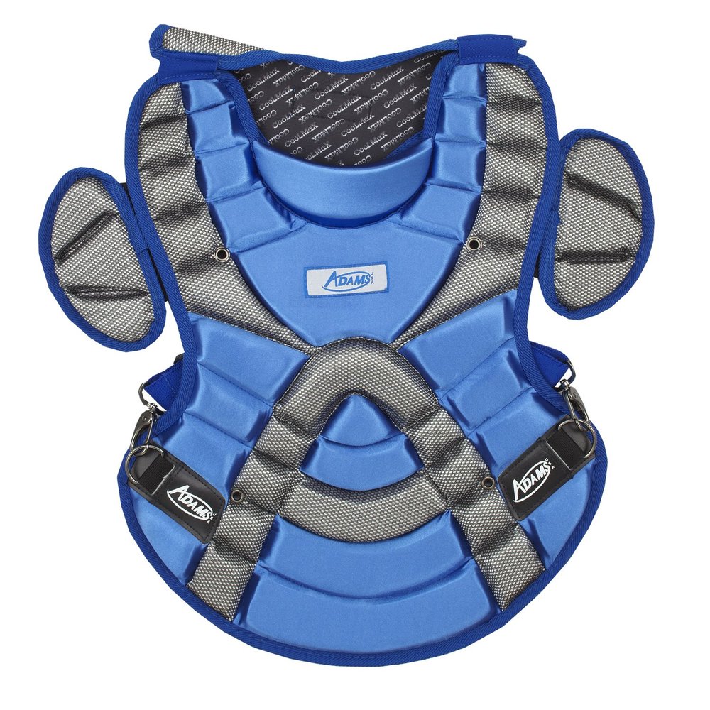 Adams ACP-116 Young Adult Chest Protector-No Tail (16-Inch, Royal)