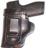 Ruger LC9 With Lasermax Laser Heavy Duty Black Left Hand Inside The Waistband Concealed Carry Gun Holster view 1