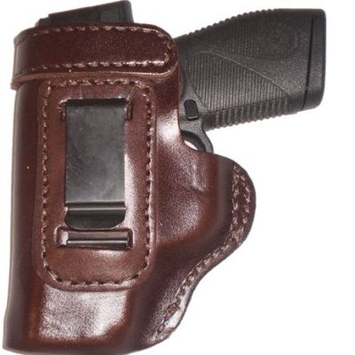Taurus PT101 Heavy Duty Brown Left Hand Inside The Waistband Concealed Carry Gun Holster