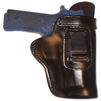 Ruger LC9 With Lasermax Laser Heavy Duty Black Right Hand Inside The Waistband Concealed Carry Gun Holster With Slide Guard Bodyshield