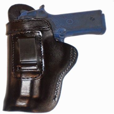 Ruger LC9 With Crimson Trace Laserguard Heavy Duty Black Left Hand Inside The Waistband Concealed Carry Gun Holster With Slide Guard Bodyshield