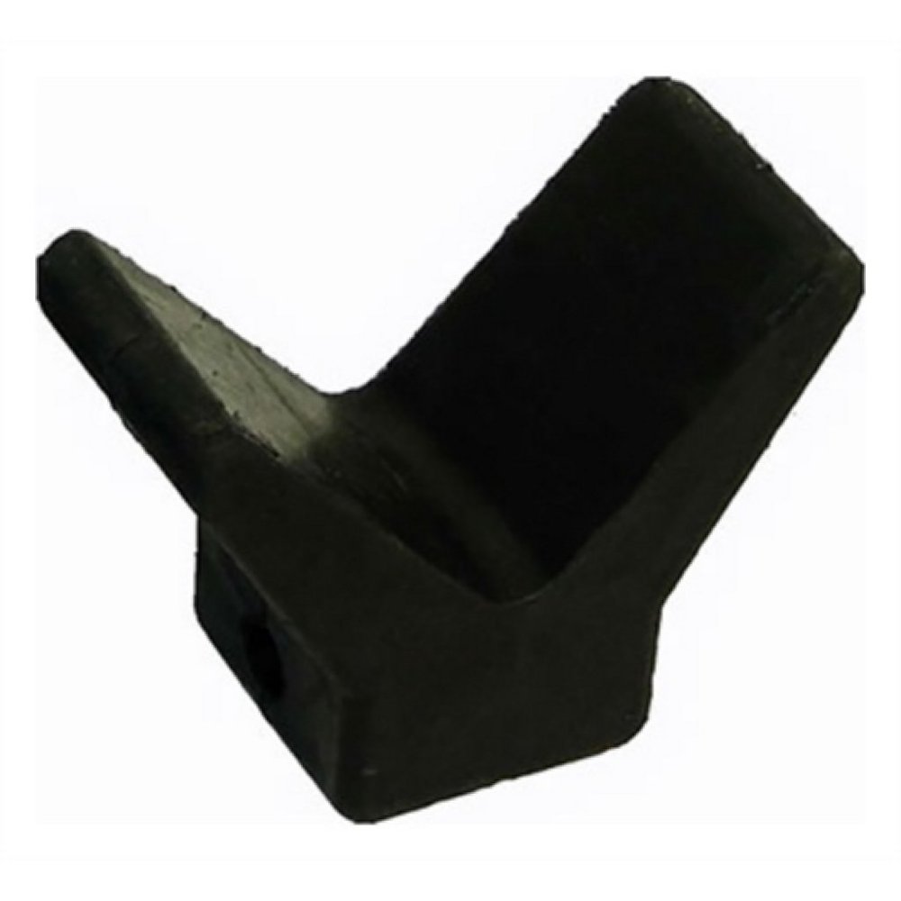 Boater Sports 59502; Rubber Bow Stop 3X3 inch Blk Made by Boater Sports