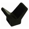 Boater Sports 59502; Rubber Bow Stop 3X3 inch Blk Made by Boater Sports view 1