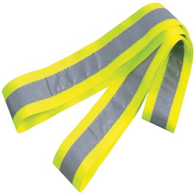 Kawasumi Seisakusho KW-87 Reflective Taski, Yellow, Length 52.8 x Width 1.6 inches (1340 x 40 mm)