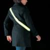 Kawasumi Seisakusho KW-87 Reflective Taski, Yellow, Length 52.8 x Width 1.6 inches (1340 x 40 mm) view 3