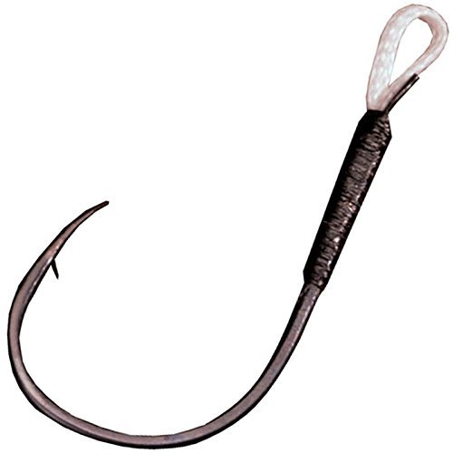 Smith LTD Single Hook, Sure Hook, Vertical Eye, W Trout, No. 5, 6 Pieces, Black