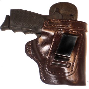 Taurus 24/7 G2 Heavy Duty Brown Right Hand Inside The Waistband Concealed Carry Gun Holster With Forward Cant and Slide Guard Bodyshield