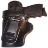 Ruger LCR With Crimson Trace Laser Heavy Duty Black Left Hand Inside The Waistband Concealed Carry Gun Holster With Forward Cant and Slide Guard Bodyshield view 1