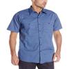Red Kap mens Short Sleeve Wrinkle-Resistant Cotton Work Shirt Postman Blue 3X-Large/Tall view 1