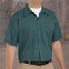 Red Kap mens Short Sleeve Wrinkle-Resistant Cotton Work Shirt Spruce Green X-Large view 4