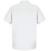 Red Kap mens Short Sleeve Wrinkle-Resistant Cotton Work Shirt White Small view 2