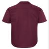 Red Kap Men's Industrial Work Shirt, Short Sleeve, Burgundy, Large view 3