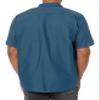 Red Kap Men's Tall Industrial Work Shirt, Regular Fit, Short Sleeve, Dark Blue, 3X-Large view 2
