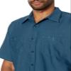 Red Kap Men's Industrial Work Shirt, Short Sleeve, Dark Blue, X-Large view 3