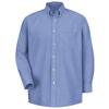 Red Kap Men's Tall Size Long Solid Oxford Executive Shirt, Light Blue, 18'' Neck 37" Sleeve view 1