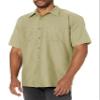 Red Kap Men's Industrial Work Shirt, Short Sleeve, Khaki, 2X-Large view 1