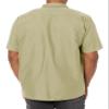 Red Kap Men's Industrial Work Shirt, Short Sleeve, Khaki, 2X-Large view 2