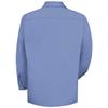 Red Kap Men's Wrinkle-Resistant Cotton Work Shirt, Light Blue, 3X-Large view 2